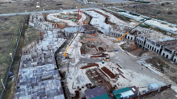 Ход строительства 10 января 2025