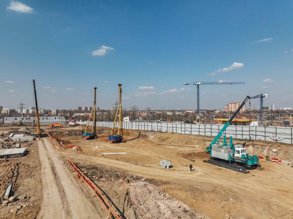 Ход строительства 3 апреля 2024
