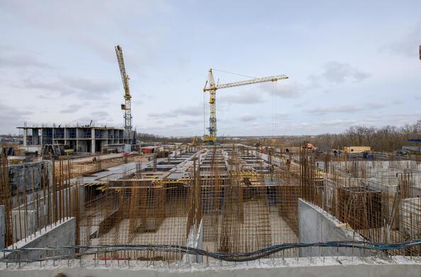 Ход строительства 4 марта 2024