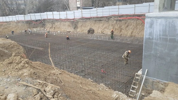 Ход строительства 25 марта 2026