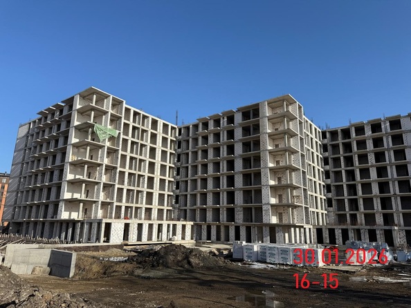 Ход строительства 3 февраля 2026