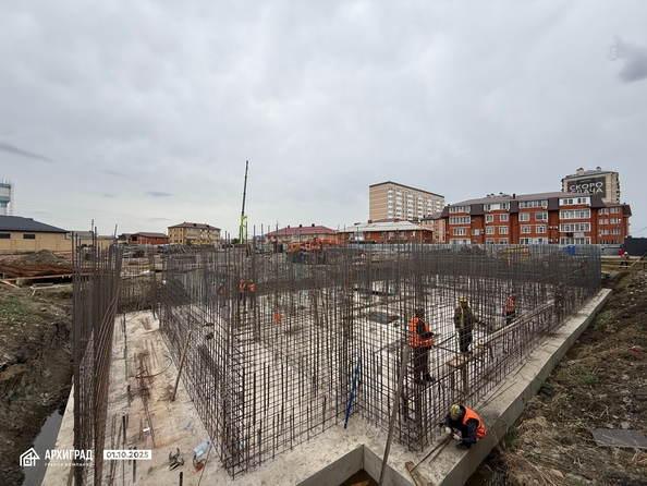Ход строительства 1 октября 2025