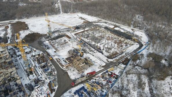 Ход строительства 5 февраля 2024