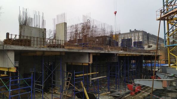 Ход строительства 3 февраля 2025