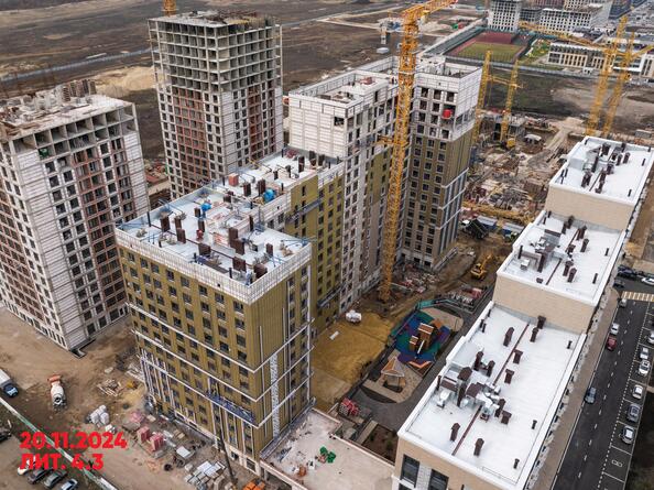 Ход строительства 26 ноября 2024