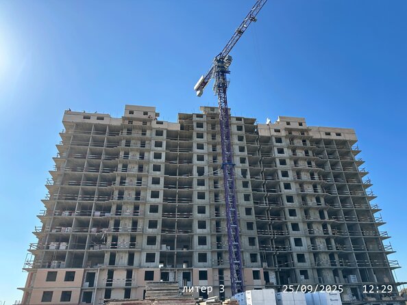 Ход строительства 25 сентября 2025
