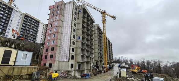 Ход строительства 1 апреля 2024
