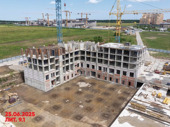 Ход строительства 29 июня 2025