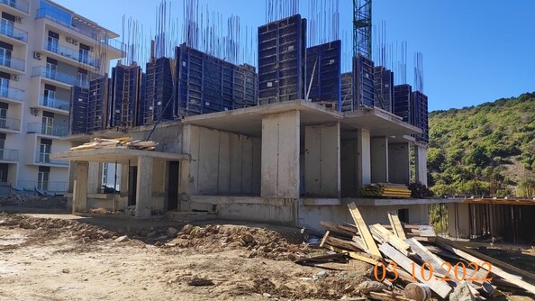 Ход строительства 3 октября 2022