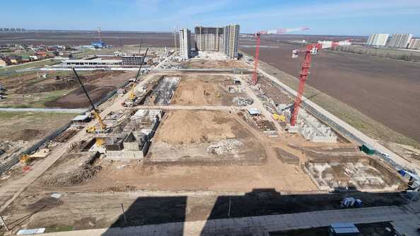 Ход строительства 25 апреля 2024