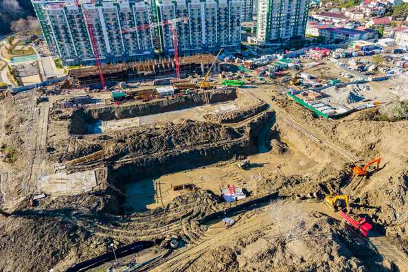 Ход строительства 23 января 2024
