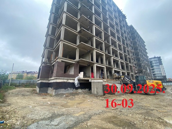 Ход строительства 1 октября 2025