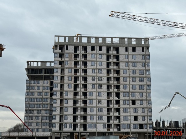 Ход строительства 30 января 2026