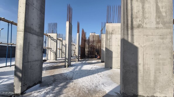 Ход строительства 21 января 2026