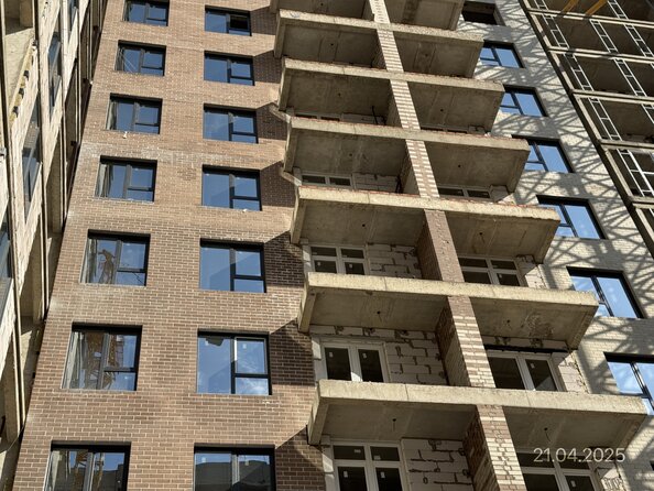 Ход строительства 22 апреля 2025