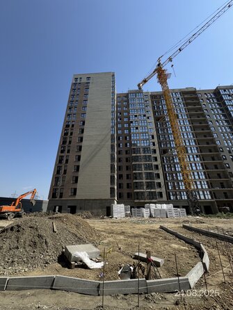 Ход строительства 25 августа 2025