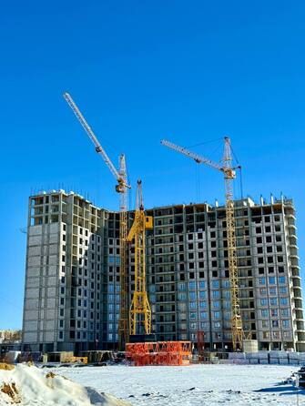 Ход строительства 25 января 2024