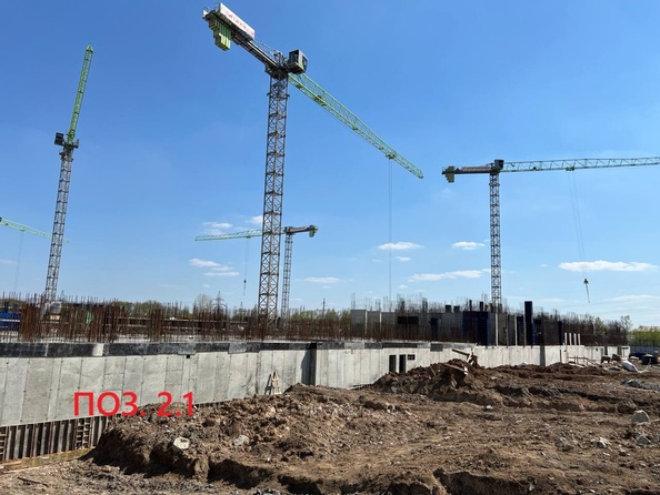 Ход строительства 24 апреля 2025