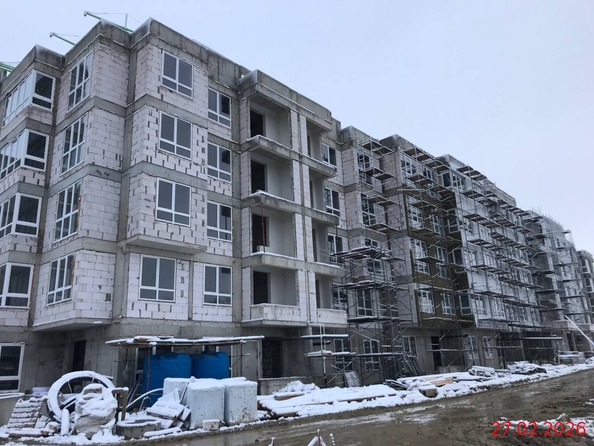 Ход строительства 27 февраля 2026