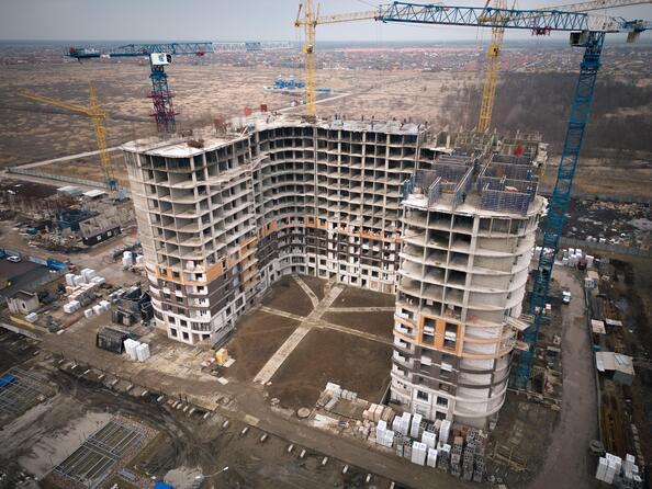 Ход строительства 22 февраля 2023