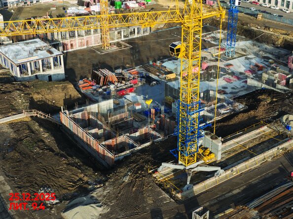 Ход строительства 27 декабря 2025