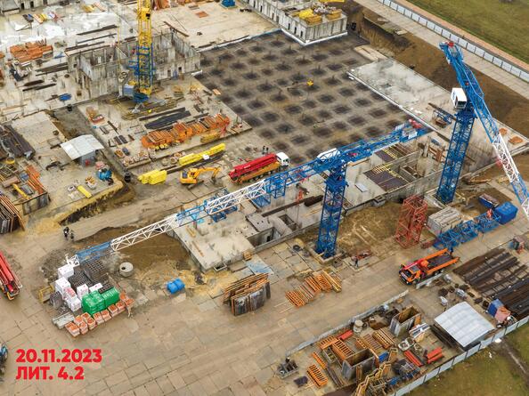 Ход строительства 28 ноября 2023