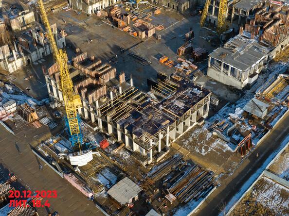 Ход строительства 25 декабря 2023