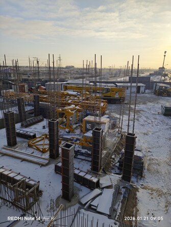 Ход строительства 21 января 2026