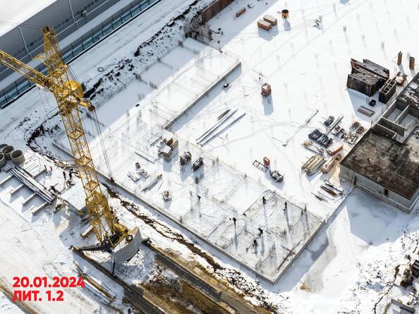 Ход строительства 26 января 2024