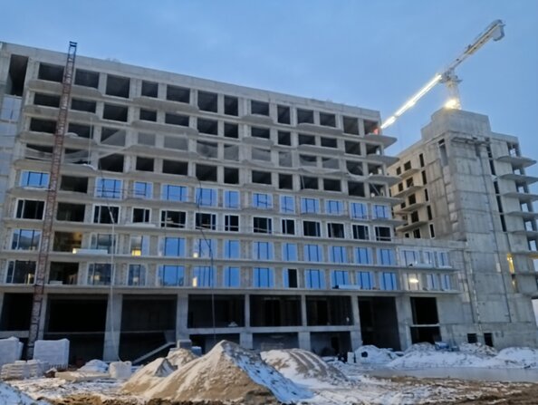 Ход строительства 12 января 2026
