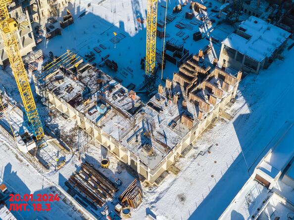 Ход строительства 26 января 2024