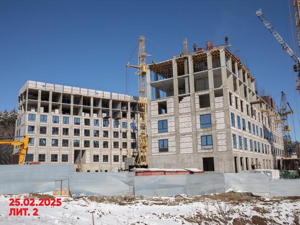Ход строительства 26 февраля 2025
