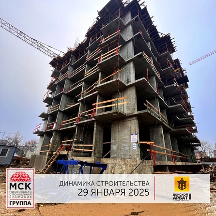 Ход строительства 3 февраля 2025