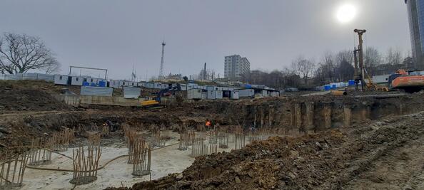 Ход строительства 3 февраля 2023