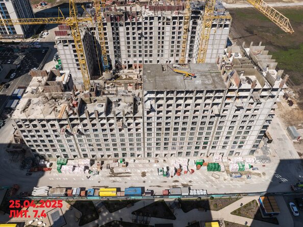 Ход строительства 28 апреля 2025