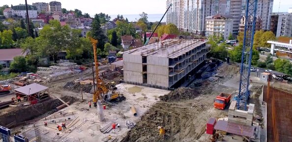 Ход строительства 21 октября 2022