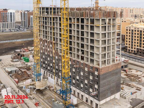 Ход строительства 26 ноября 2024