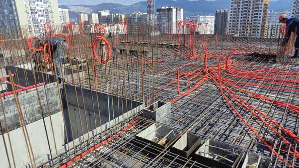 Ход строительства 8 апреля 2024