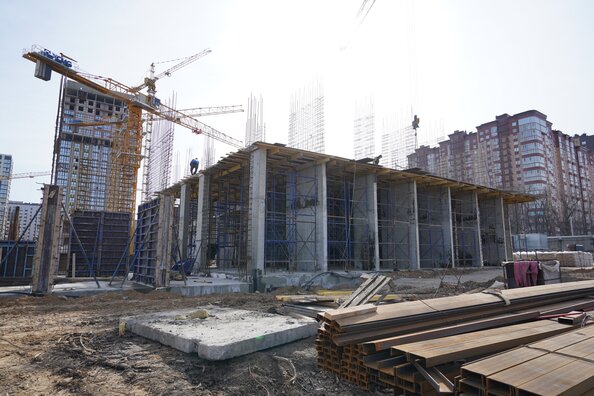 Ход строительства 1 апреля 2025