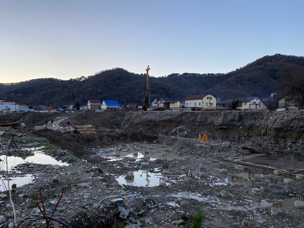 Ход строительства 9 января 2024