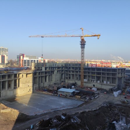 Ход строительства 26 января 2023
