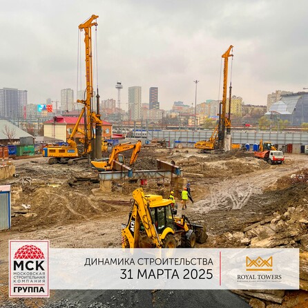 Ход строительства 3 апреля 2025