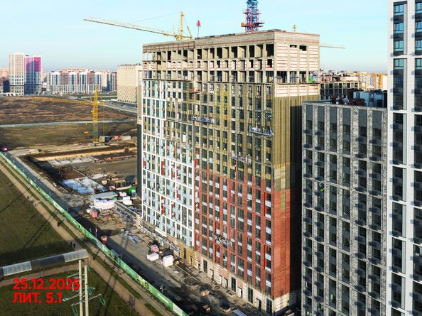 Ход строительства 27 декабря 2025