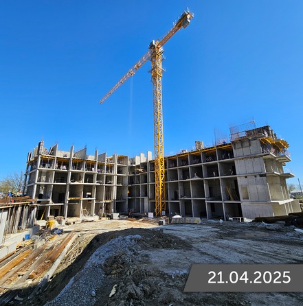 Ход строительства 24 апреля 2025