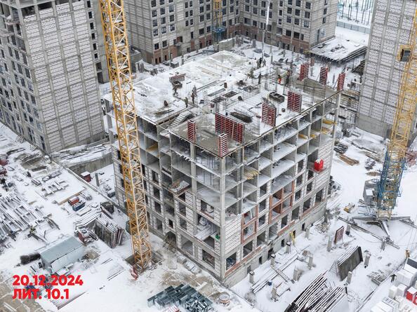 Ход строительства 27 декабря 2024
