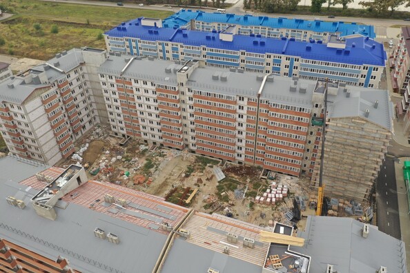 Ход строительства 7 октября 2022