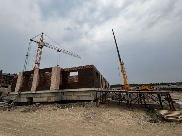 Ход строительства 5 августа 2025