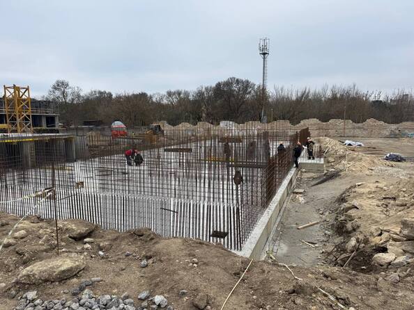 Ход строительства 23 декабря 2025