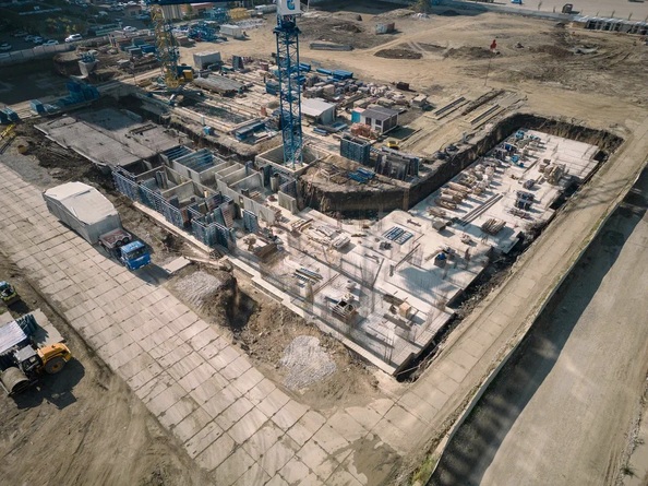 Ход строительства 23 ноября 2022