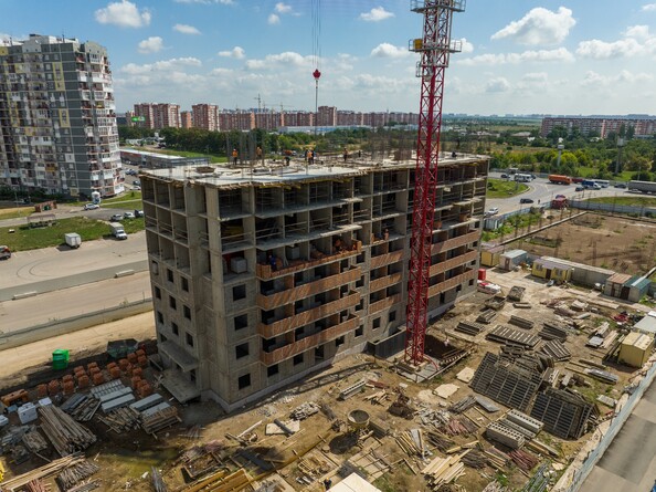Ход строительства 29 августа 2022